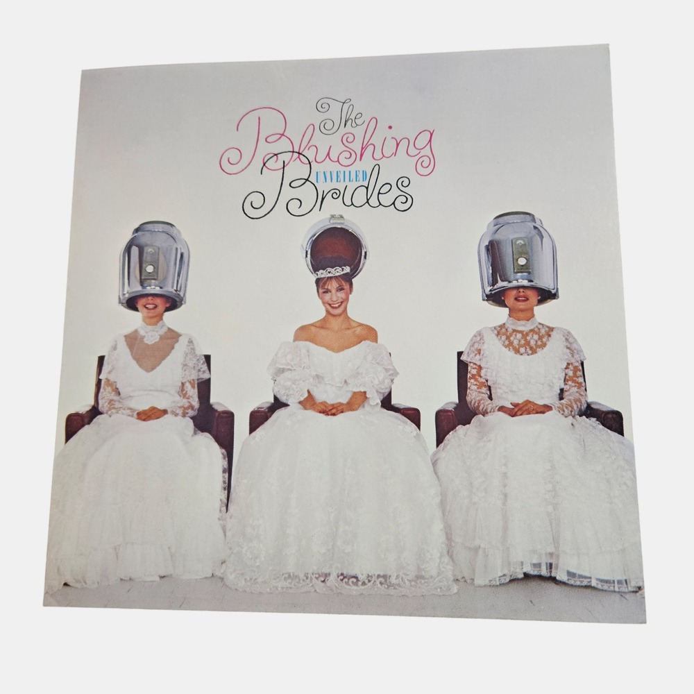 The Blushing‎ Brides Unveiled Vintage Original 1982 Promo Flat Poster 12x12 Rock